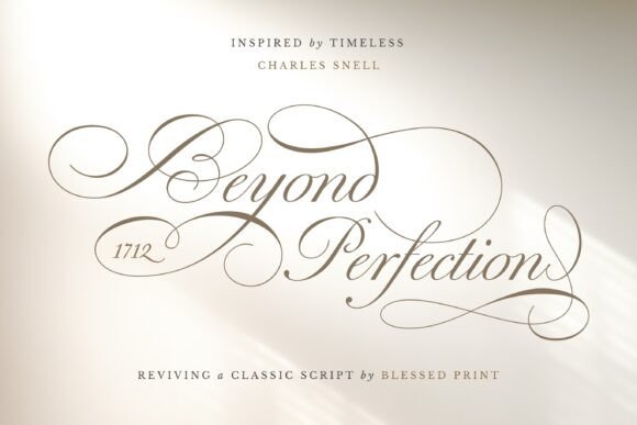 Beyond Perfection: A Refined Script Font for Marketers