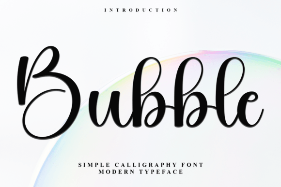 Bubble Font: A Soft Touch for Your Brand