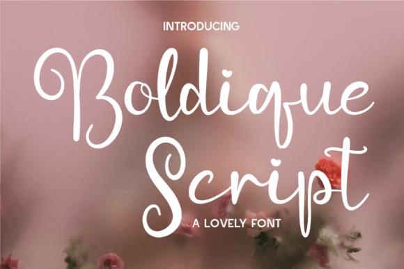 Building a Reading Experience with Boldique Script