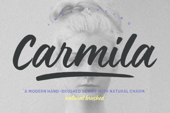 Carmila Brush: A Designer's Go-To Script Font