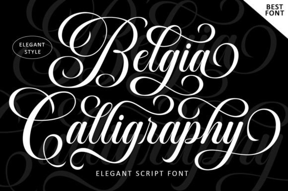 Choosing the Belgia Calligraphy Font for a Polished Brand Look
