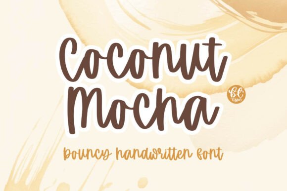 Coconut Mocha Font: Warm Script for Marketing