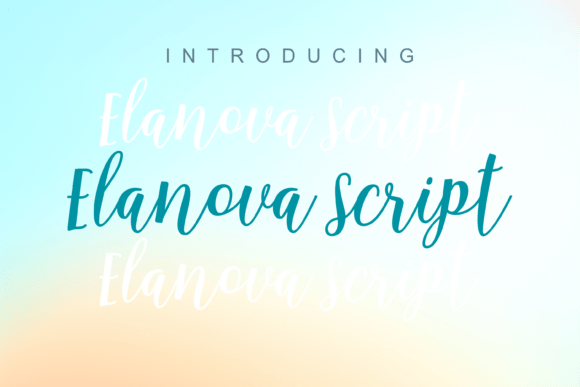 Elanova Script: A Modern Handwritten Typeface for Web Designers