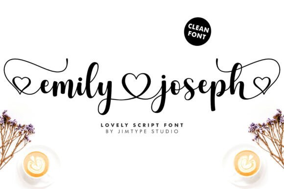 Emily Joseph, a Script Font That Makes Campaign Messaging Unforgettable
