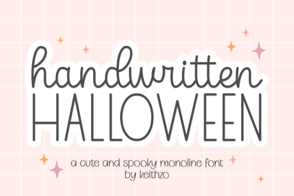 Handwritten Halloween Font for Spooky Editorial Design