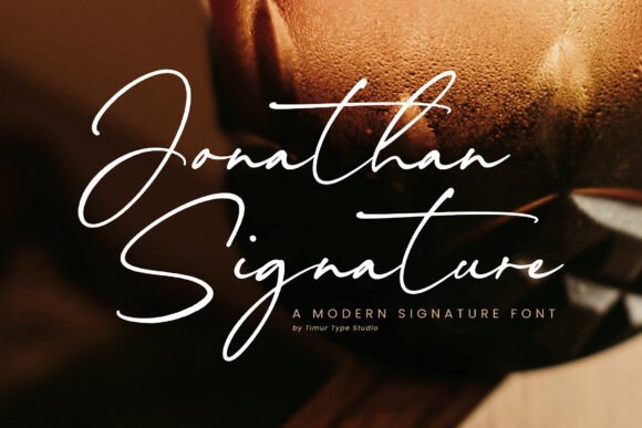 Jonathan Signature: A Modern Script Font for Branding Projects