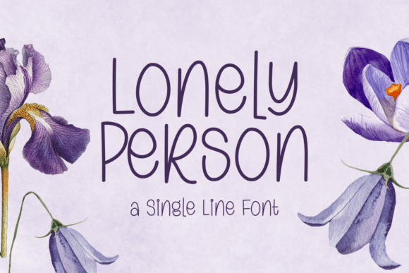 Lonely Person Font in Modern Web Design