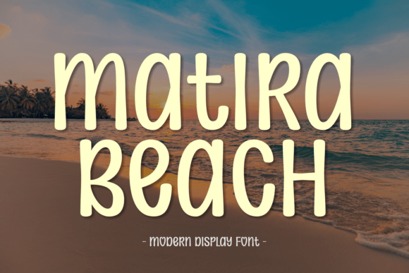 Matira Beach: A Hand-Drawn Font for Real Brand Projects
