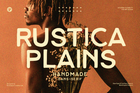 Rustica Plains: A Handcrafted Sans-Serif Font for Digital Designers