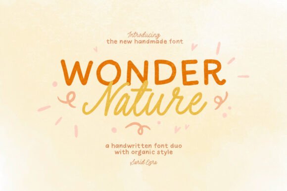 Wonder Nature: A Thoughtful Font for Editorial Flow